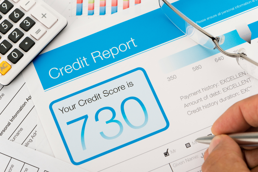 Photo of a Credit report